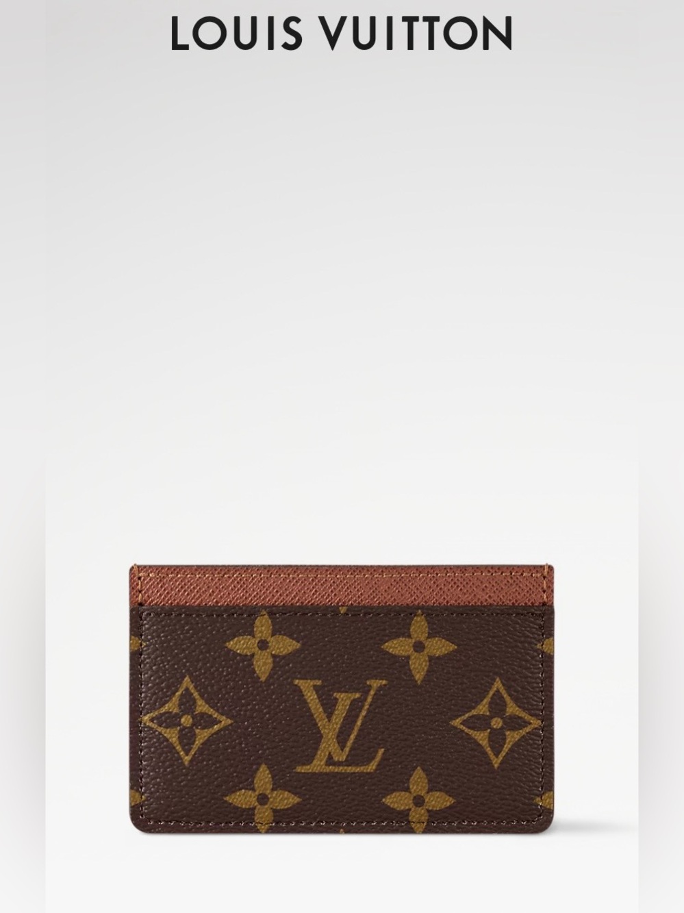 NWT Louis Vuitton Monogram Card Holder M61733 w/ Dust Bag & Tags - Picture 9 of 16
